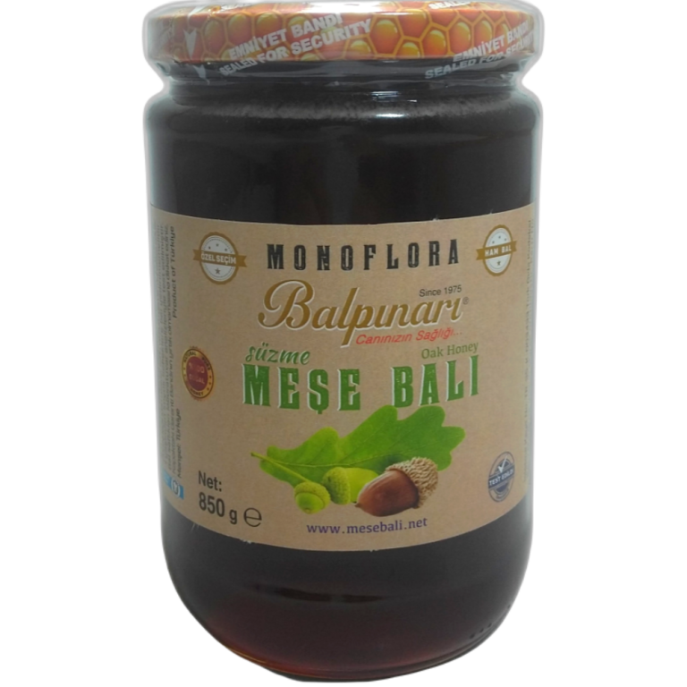 BALPINARI SÜZME MEŞE BALI 850 GR png aricilarbirligi.com